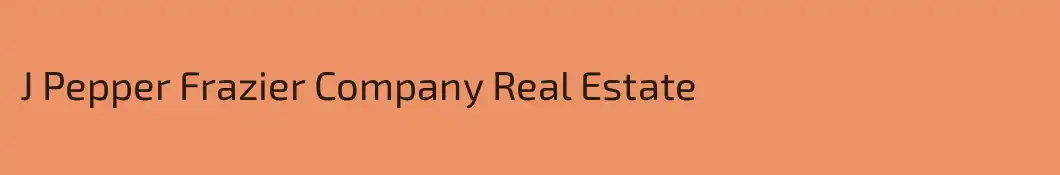J Pepper Frazier Company Real Estate